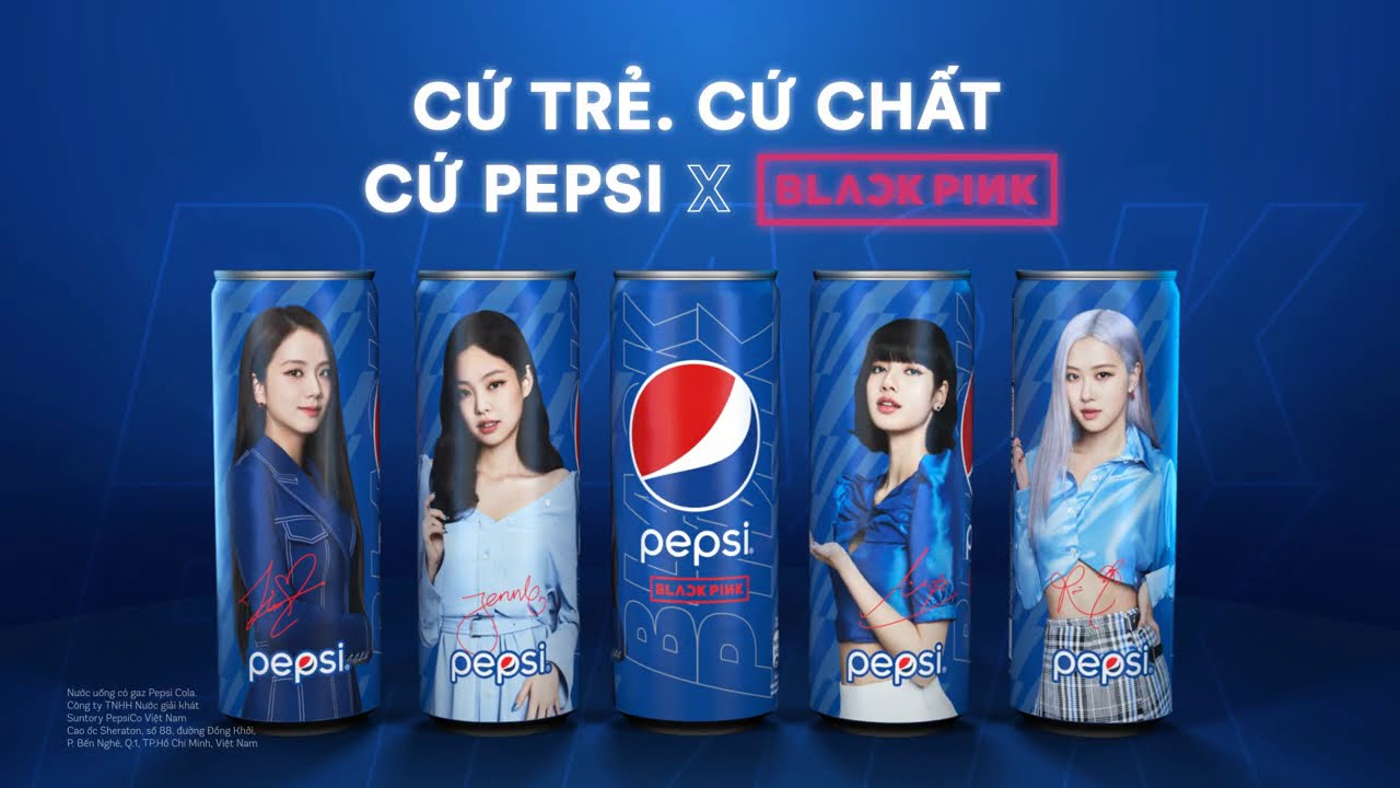 ACTIVATION NEWS | Dự án kết hợp của Pepsi Vietnam và nhóm nhạc Hàn Quốc BLACKPINK mùa hè 2021